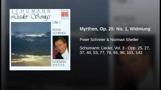 Myrthen Op 25 No 1 Widmung [upl. by Papageno]