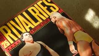 wwe The Top 25 Rivalries in wrestling history 3 disc dvd set unwrapping unboxing [upl. by Leuqim]