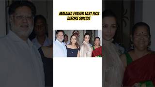 Malaika Arora Father last pics before death  Bollywood News malaikaarora bollywoodsongs [upl. by Rolph]