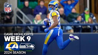 Los Angeles Rams vs Seattle Seahawks Game Highlights  NFL 2024 Season Week 9 [upl. by Notnirb]