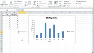 Estadistica  Cómo hacer histogramas en Excel [upl. by Yard]