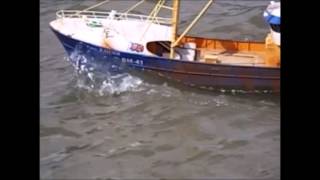 Some of the fishing fleet at Bridlington Model Boat Society [upl. by Nnahgiel]