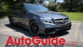 2014 MercedesBenz E63 AMG SModel 4MATIC Wagon Review [upl. by Esiuol214]