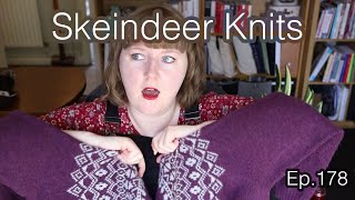 Skeindeer Knits Ep 178 Loud trains planes and helicopters [upl. by Lerual]