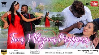 Konkani Love Song 2021  TUM MHOJEM PRINCESS  JrReagan  Original Song [upl. by Clorinda]