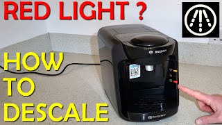 Got a Red Light How To Descale a Tassimo Suny Coffee Machine [upl. by O'Doneven]