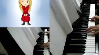 X JAPAN  Endless Rain piano by haohaohaohaohao [upl. by Sternlight]