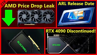 AMD Price Drop Leak Nvidia Kills RTX 4090 5090 Intel Arrow Lake Release Date  Broken Silicon 278 [upl. by Alel]