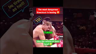 The most dangerous knockout in boxing history 👀 boxing [upl. by Wieren]