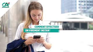 Effectuer un virement instantané Wero via lapplication MaBanque [upl. by Lowney]