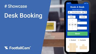 Desk Booking  FootfallCam [upl. by Fusco]