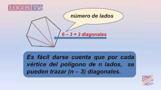 Calcular el número de diagonales que tiene un polígono convexo [upl. by Elcarim474]