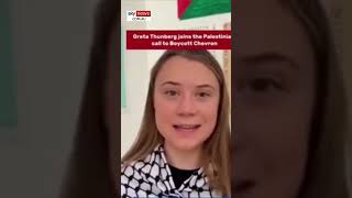 Greta Thunberg links ‘antiIsrael crusade’ to climate change [upl. by Radley]