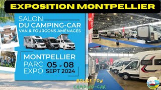 SALON CAMPING CAR et véhicules de Loisirs Montpellier 2024 [upl. by Eimarej]