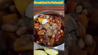 005 Kya Milta hai Patanjali me Morning breakfast me Dekhe 🤤  Healthy life  Ramdev Baba shorts [upl. by Brezin]