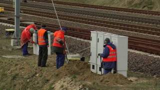 KolejTV  18102011 r  200 kmh po CMK przystanek kolejowy Wrocław Stadion [upl. by Novello]