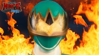 Power Rangers Green Ranger Shurikenger Battle amp Review Ninja Storm Hurricaneger [upl. by Donelson619]