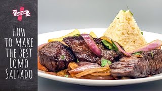 How to make the best Lomo Saltado Dash of Sazón easy recipes The best Peruvian dish [upl. by Itteb626]