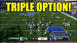 7 Fun Triple Option Playbooks in College Football 25 [upl. by Nitsir]