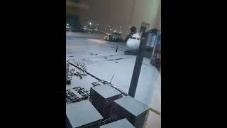 almaty kazakhstan Airport snow kz [upl. by Bathesda]