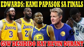 BREAKING LEBRON HULING TAON sa LAKERS TATANGGAHIN ang KONTRATA  Murray GAME WINNER  DURANT to GSW [upl. by Aivataj872]