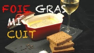 Foie gras micuit maison [upl. by Onairotciv746]