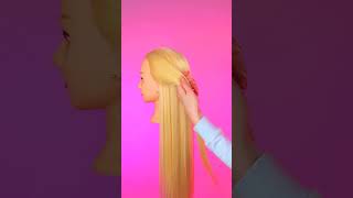 Einfache Frisur mit Haarklammer 🤩 frisur frisuren haarklammer haare haartutorial shorts [upl. by Salamone]