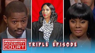 He Has 20 Years Of Child Support Debt Triple Episode  Paternity Court [upl. by Adraynek]