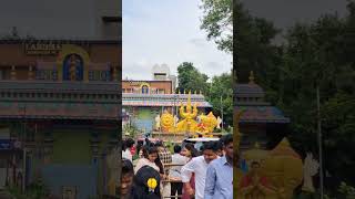 Mister Bachchan artists came for darshanam at the peddamma temple harishshankar peddammatemple [upl. by Sieber637]