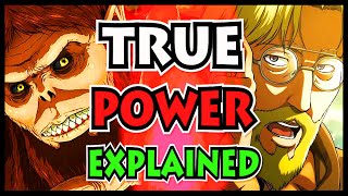 How Strong is Zekes Beast Titan TRUTH of Zeke Jaeger Explained Attack on Titan Final Season [upl. by Alil]