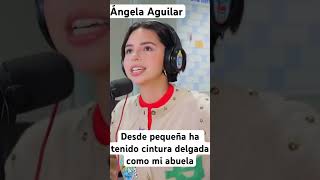 Angela Aguilar desde pequeña he sido de cintura delgada como mi abuela a los 25 años estamos igual [upl. by Keiryt]