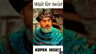 sadettin kopek insult 😋 funny reaction 🤣 ertugrul facts historyofislam [upl. by Ahsinom729]