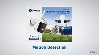 Swann AllSecure Motion Detection Tutorial [upl. by Nodyarg]