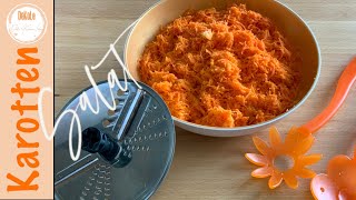 Karottensalat gerieben mit dem Thermomix  Styler [upl. by Nieberg]