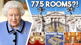 A Look Inside Queen Elizabeth 5 Billion Buckingham Palace  Incredible Royal Architecture [upl. by Lazar]