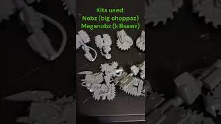 Feral Meganobz AoS Orruk Brutes Conversion  40K Orks Kitbash [upl. by Cott235]