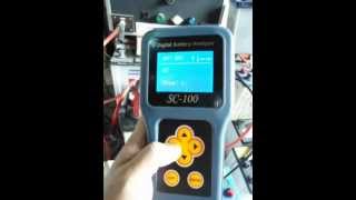 battery analyzer SC 100 new [upl. by Araminta]