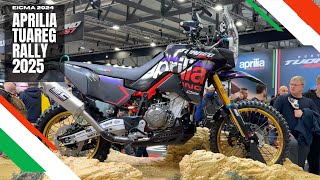 Tuareg wjeżdża w głęboki teren Na to czekaliśmy  Aprilia Tuareg Rally EICMA 2024 [upl. by Ecar808]