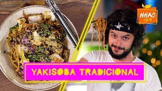 Yakisoba de frango como fazer o tradicional prato oriental  Mohamad No Nhac [upl. by Jackie]