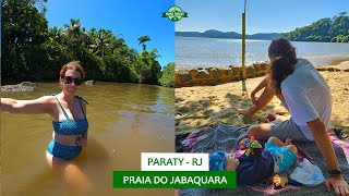 PRAIA DO JABAQUARA o que fazer em Paraty RJ [upl. by Elleirad]