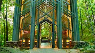 The Thorncrown Chapel In Eureka Springs Is A Historic Landmark That Is Definitely Worth A Visit [upl. by Scheld]