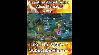 Don’t Worry Be Happy 😊 Alice❤️ shorts mobilelegends mlbb mlbbcreatorcamp apt ml mlbbshorts [upl. by Inaniel861]