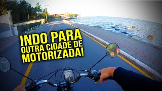 Viajando 25km Para Outra Cidade com a Bike Motorizada [upl. by Ykcin146]