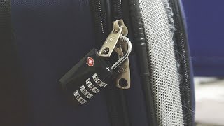 Hovinso 4digit Combination TSA Luggage Locks 007 Review [upl. by Engle]