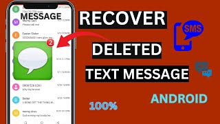 Recover DELETED SMS Messages Like a Pro in 2024 [upl. by Ettesil]