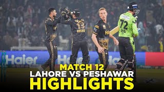 Full Highlights  Lahore Qalandars vs Peshawar Zalmi  Match 12  HBL PSL 9  M2A1A [upl. by Ursulina531]