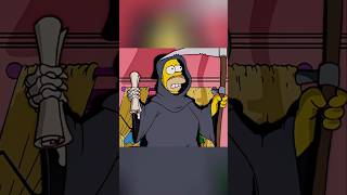 Homer devient LA MORT et doit TUER MARGE  😱⚰️ Simpsons Shorts animation viralshorts [upl. by Dragone]