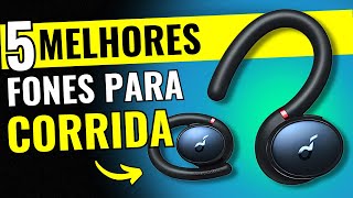 TOP 5 MELHORES FONES BLUETOOTH para CORRIDA em 2024 SOMENTE OS MELHORES [upl. by Ahsakat]