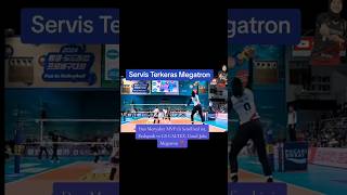 Megawati Servis terkeras amp sabet MVP di prtandingan REDSPARK VS GS CALTEX megatron videoshort Mvp [upl. by Amal]