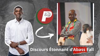 Discours Irresponsable d’Abass Fall [upl. by Elocan]